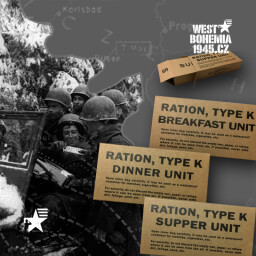 Repro-sada krabiček RATION TYPE-K BREAKFAST DINNER SUPPER
